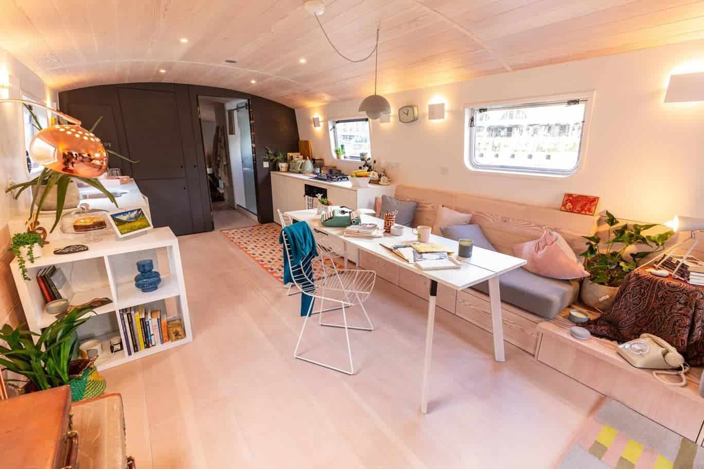 interior of google smart boat